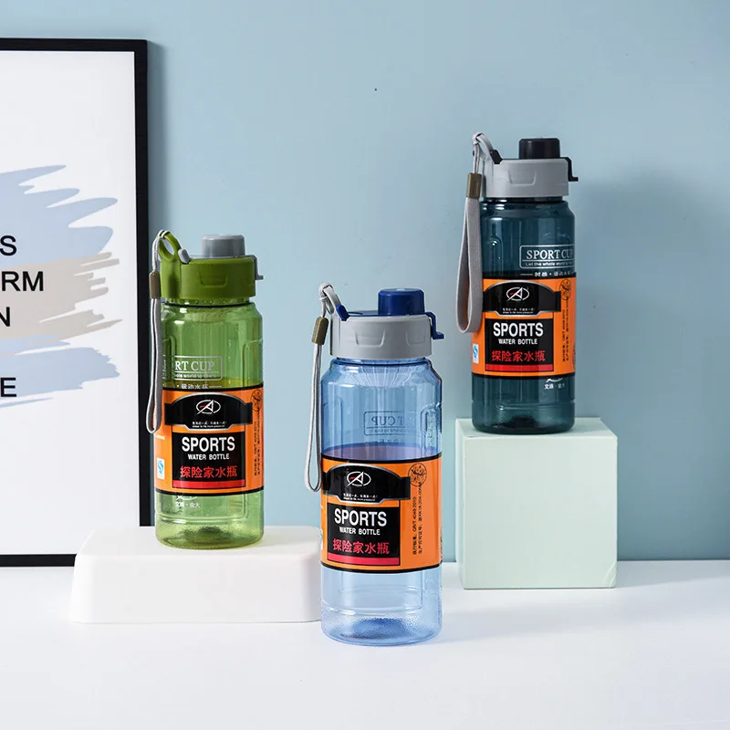 PC Sports Drinking Water Bottle Newest 700/850ml Plastic Tritan PP Minimalist Adults with Lid Accessories Eco Friendly