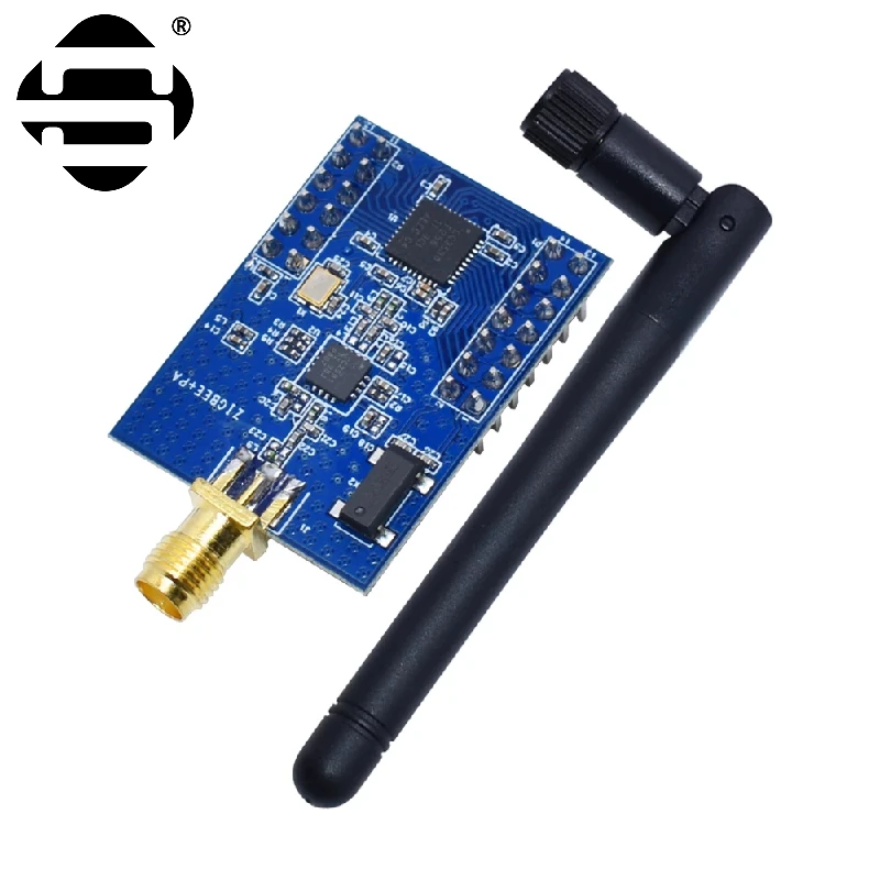 ZigBee Conversion Serial port TTL uart Wireless PA Module CC2591+CC2530 Power amplifier development board Internet of things