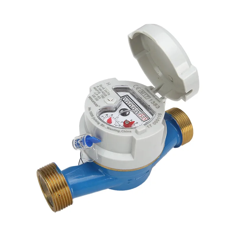 T30 MAP 16 Brass R160 Single Jet Dry Watermeter Digital Smart Dial Intelligent Water Meters