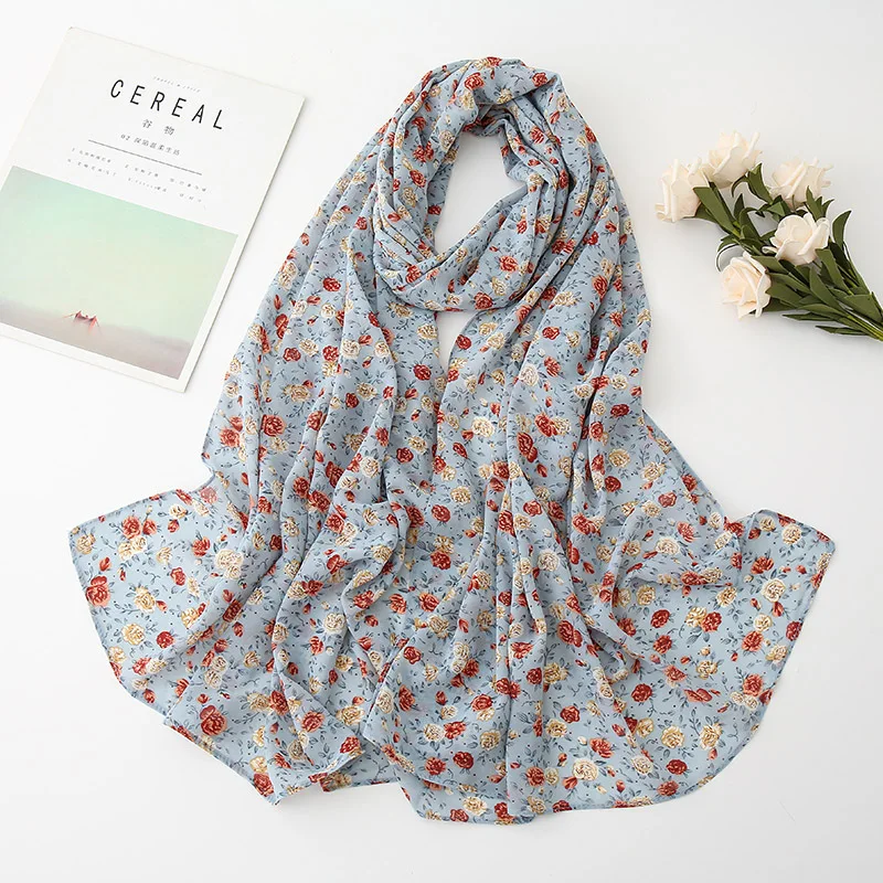 Custom Silk Scarf Head Hair Silk Satin Chiffon Print Women Scarves Custom Design Print Silk Scarf For Women foulard en soie