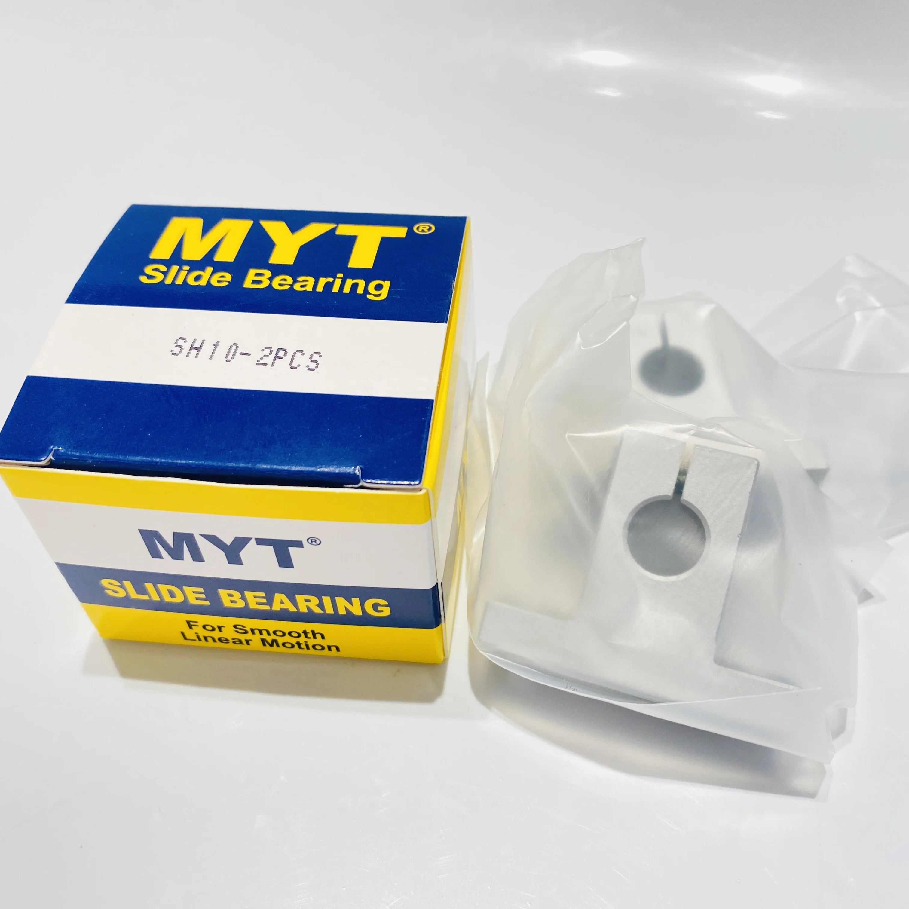 MYT SK10 SK12 SK16 SK20 SK25 SH30 SH35 SH40 Vertical Optical Guide Shaft Support Aluminium linear motion bearing shaft support