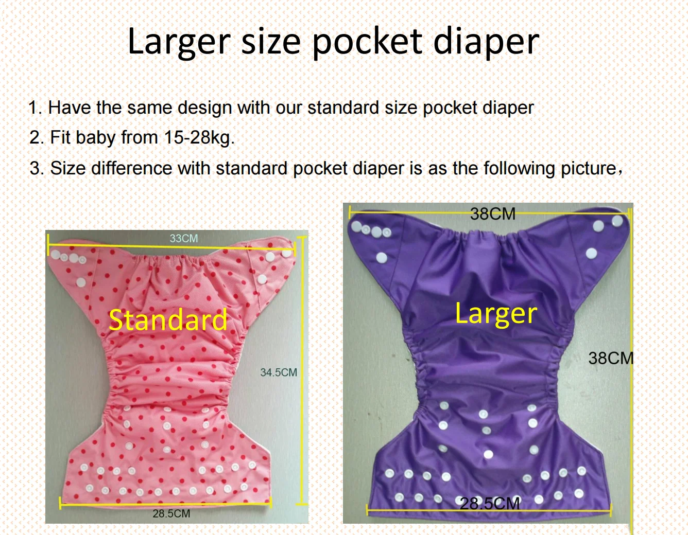 Besuper Wholesale Baby Diapers All Sizes reusable diapers washable nappies cloth diaper suppliers
