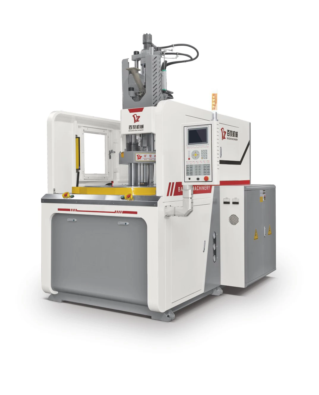 Rotary table connector vertical servo injection machine small plastic injection molding machine