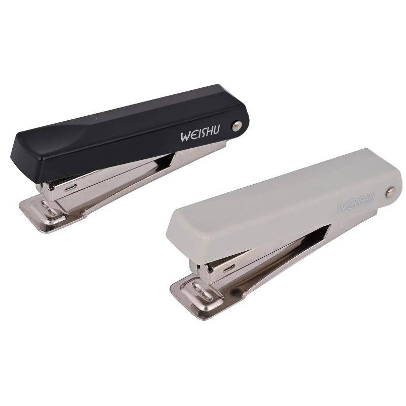 2021 New Self-designed Stapler High Quality Desktop Standard 12 Sheets Paper Manual Stationery Stapler For Student Office
