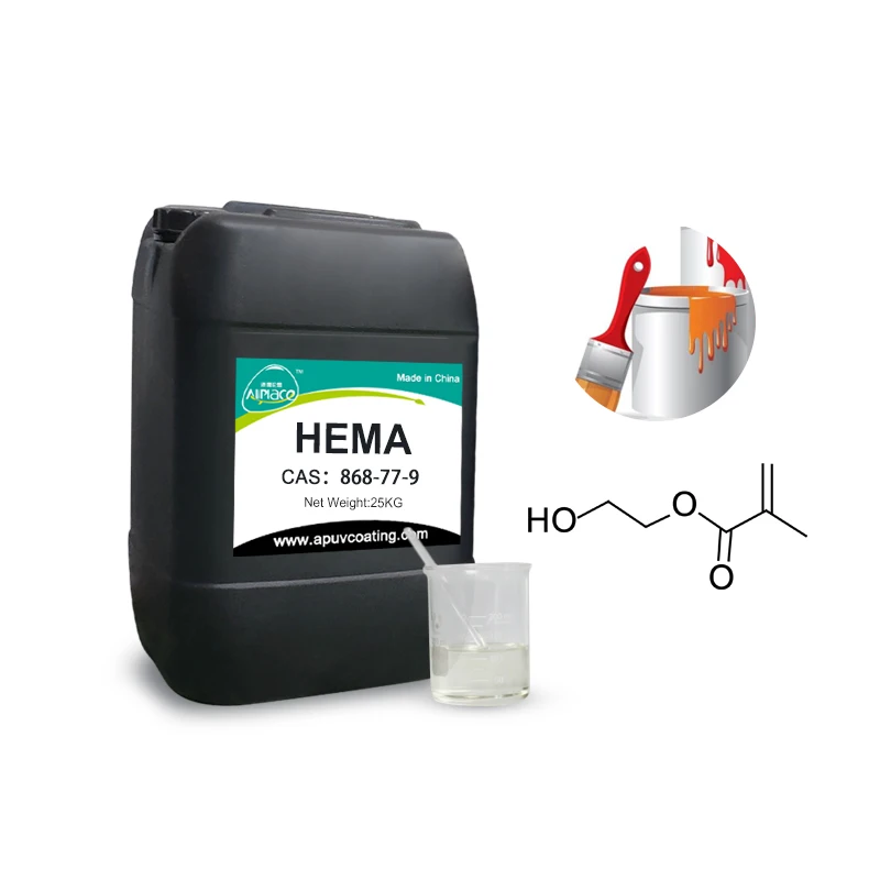 
Гидроксиэтилметакрилат 2-hema мономер Allplace CAS: 868-77-9 