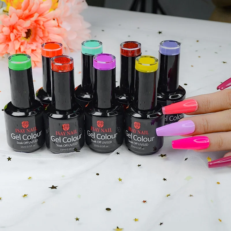 Professional High Quality 15ml Permanent Nail Polish Glue in Popular Color for Nail Art enthusiasts