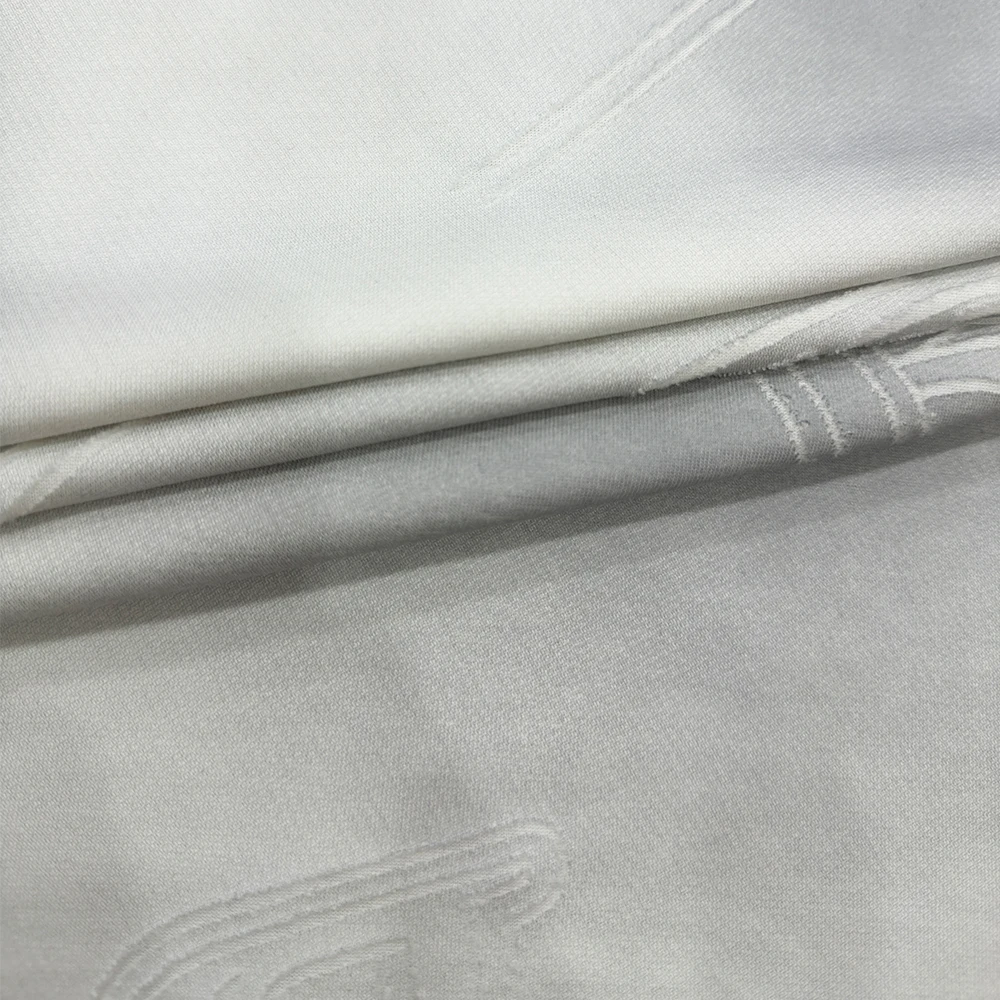 New Arrival 210gsm Burnout Cotton Nylon Fabric 85% Cotton 15% Nylon Breathable Single Jersey Cotton T Shirt Fabric Wholesale