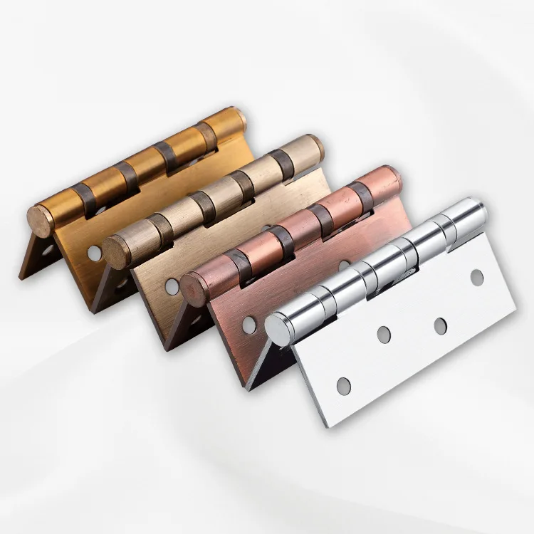 High quality 4 Inch standard thickness Popular Flat Ball Bearing Stainless Steel door hinge