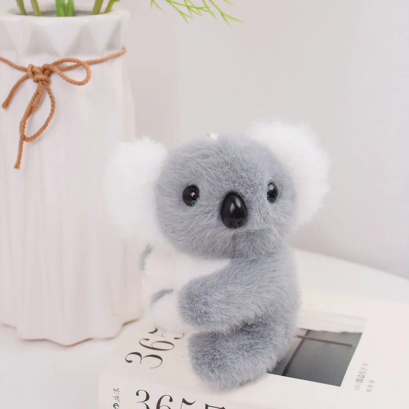 Wholesale bulk stuffed plush toys custom mini soft plush Koala keychain