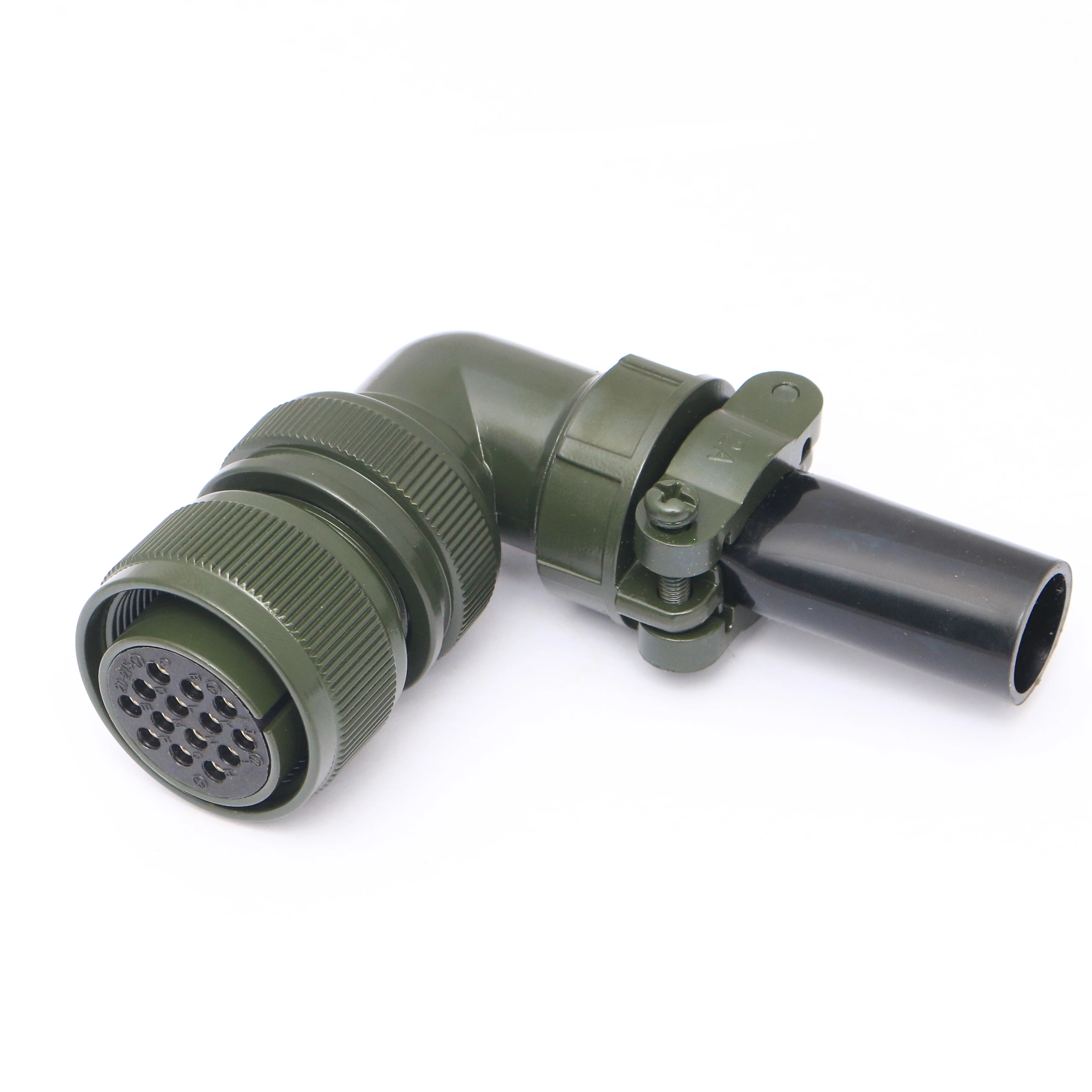 Threaded Circular Connector 14 Pin Ms3108 20-27s Aviation Circular Plug Ip67