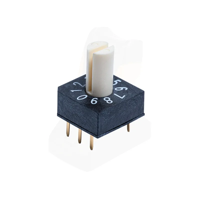 Factory supply PCB 1Pole Dip Rotary Switch Switch Code Rotary Switch Rotary Dip With Air Cleaner