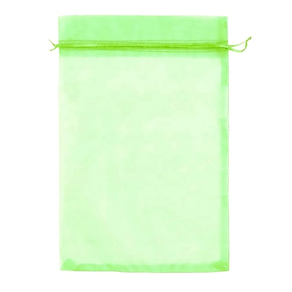 100pcs Grape Protection Bags with Drawstring Fruit Protection Mesh Bag Protective Pouches for Strawberry Organza Gift Bags