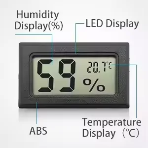 OEM Indoor LED Digital Display Hygrometer Household Humidity Temperature Measure Thermometer Hygrometer