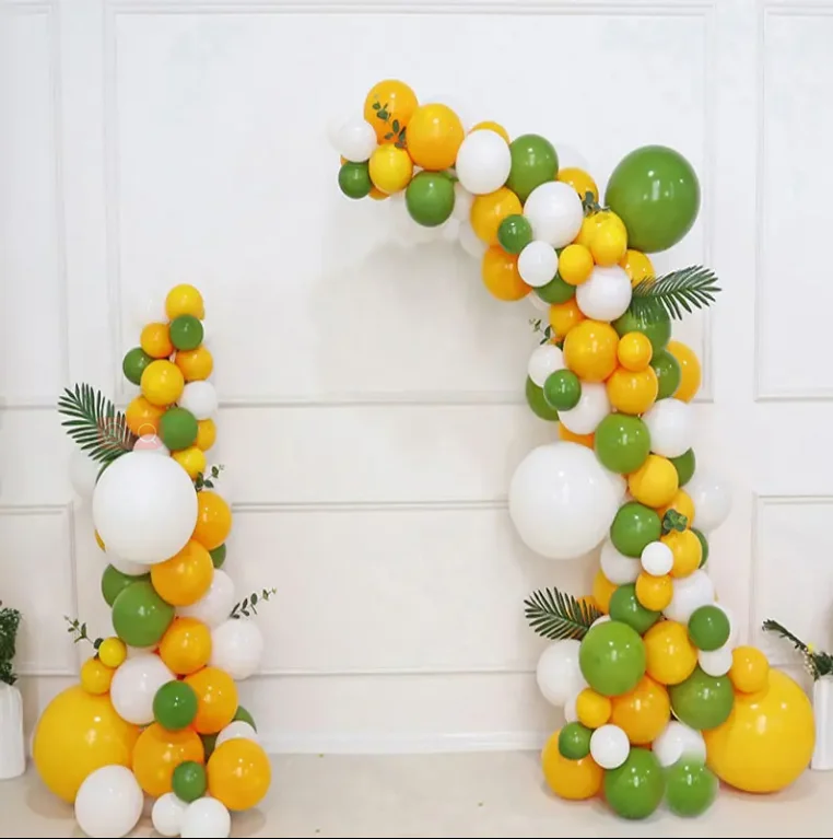 2 Pieces Set Iron Arch Horn Shape Decoration Wedding Event Easy Installation Horn Shape Iron Arch