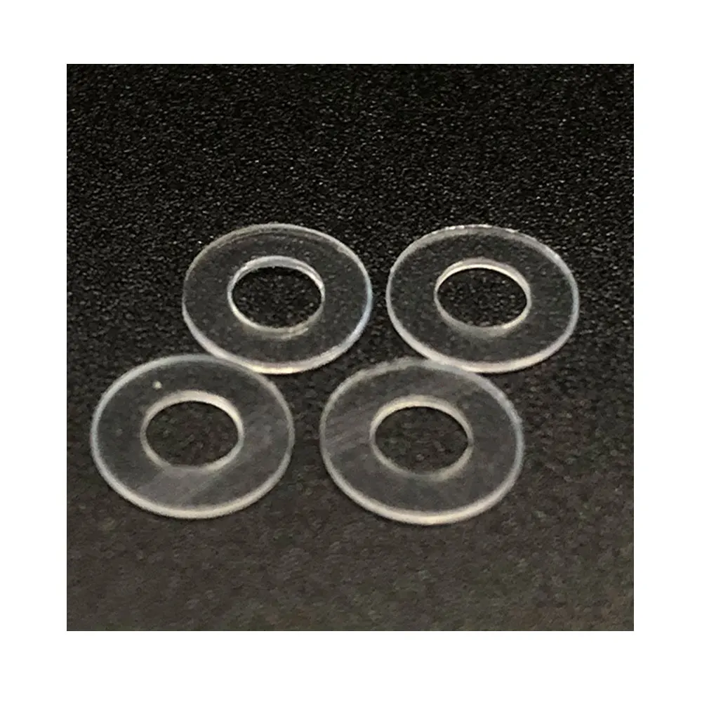Fastener Manufacture custom black plain flat washer silicone nylon plastic rubber washer Gasket