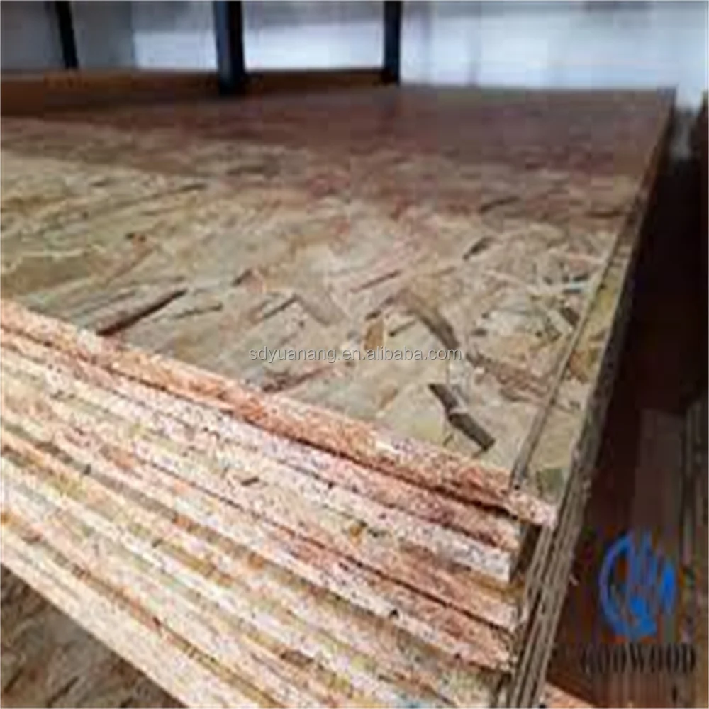 Multi-thickness  pine  qhenolic glue 1220x2440mm size high quality waterproof ability OSB 3 Panel for roofing construction