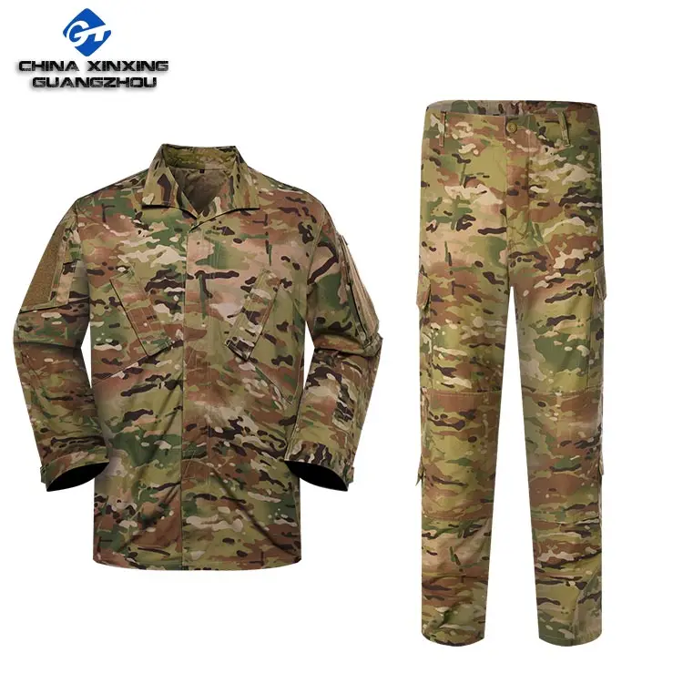 Дышащая прочная полевая камуфляжная Униформа ACU, тактическая Униформа