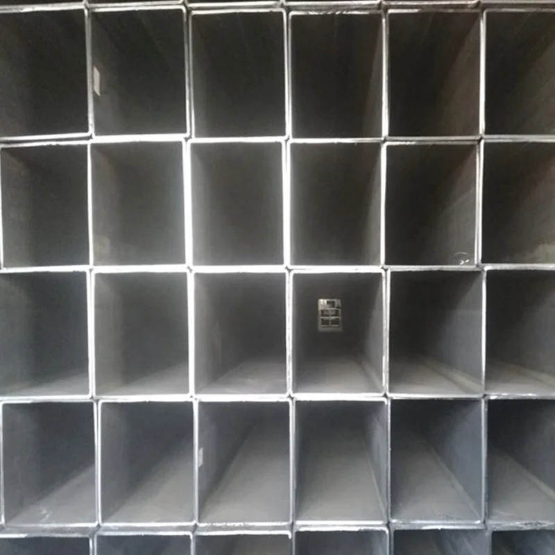 ASTM A106 A36 A53 1.0033 BS 1387 MS ERW hollow steel pipe GI hot dip galvanized steel pipe EMT welded steel square  pipes
