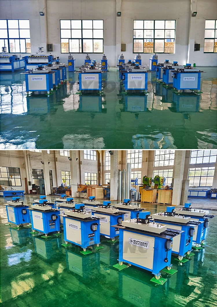 BYFOCNC hvac duct lock forming making machine/lock former machine