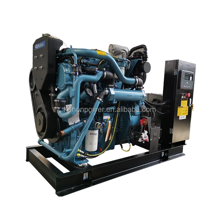 Best price 24kw Perkins 4.4GM marine diesel generator 30kva marine genset with Stamford generator