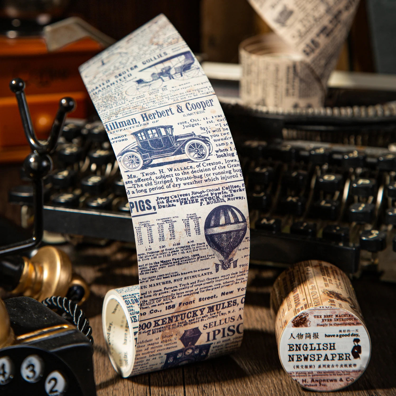 Retro English Newspapers Sheet Music Book Diary Pages Notebook Letters Notes Stationery Handbags DIY Decorations Paper