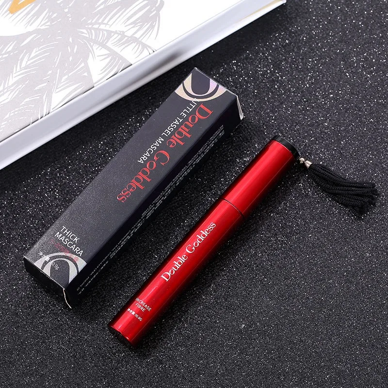 Cutstom 4D Tassel Waterproof Sweatproof Long Lasting Thick Mascara Slender Dense Curling Mascara
