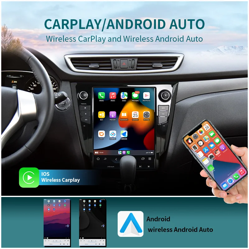 Android 12.0 Car Radio Multimedia Video Player for Nissan X-Trail T32 Qashqai j11 2014-2019 Stereo Carplay Auto DSP GPS