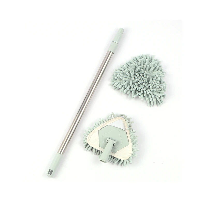 New Colors Retractable Ceiling Dust Cleaner Adjustable Triangle Cleaning Mop