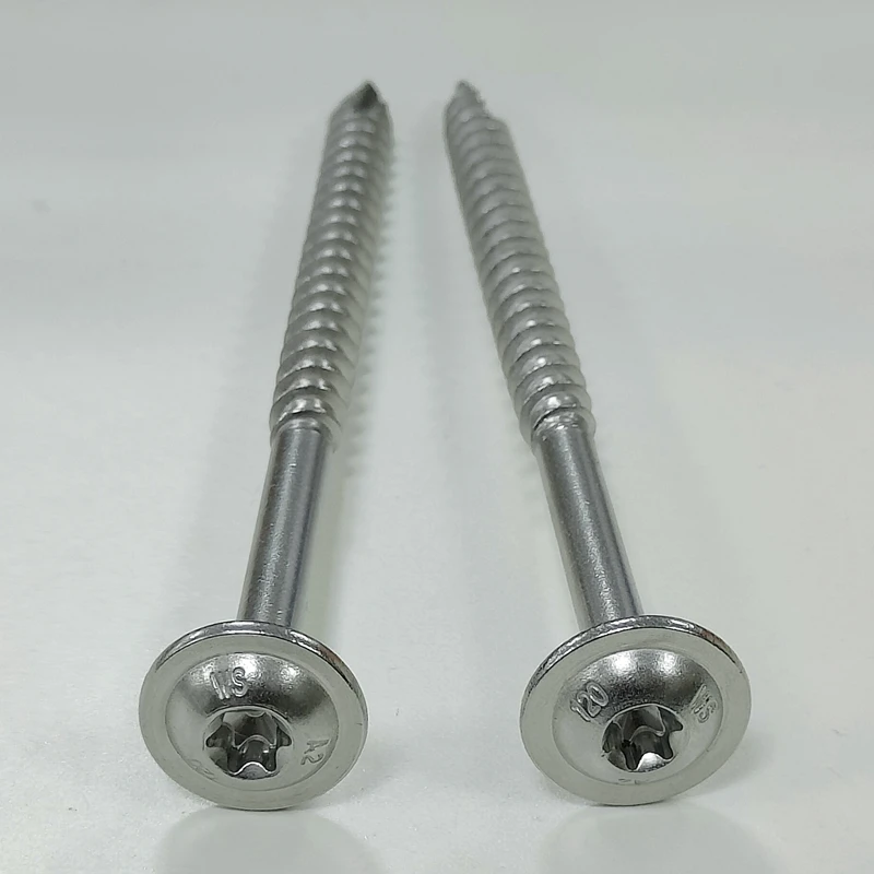 Type 17 Chipboard Screw Torx Flanged Rounded Head Decking Wood Screw