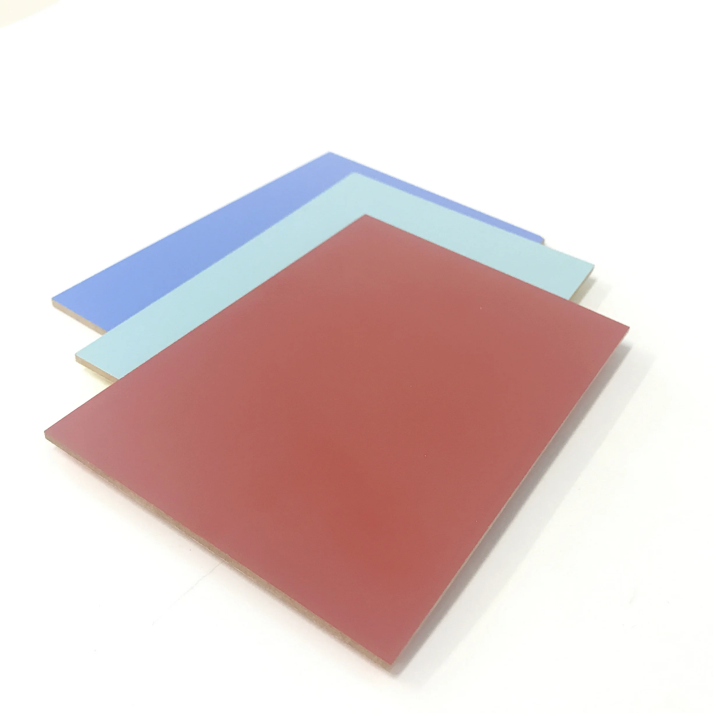 Hot Selling 15mm Melamine Veneer Various Colors Miscellaneous Wood Fiberboard MDF  E1\P2  for High-End Decoration