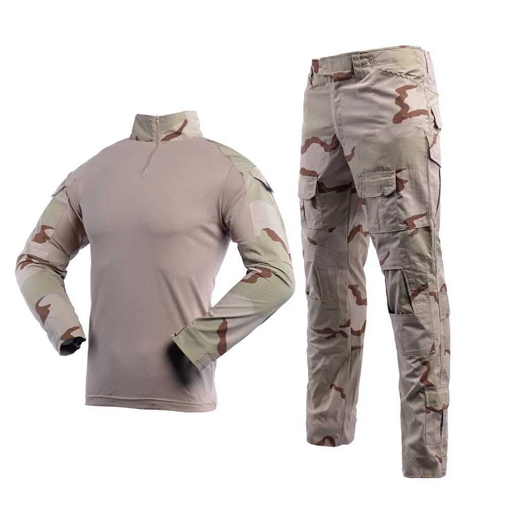Outdoor tactical Long sleeves Frog suit compatible with the elbow pad UCP camouflage uniform