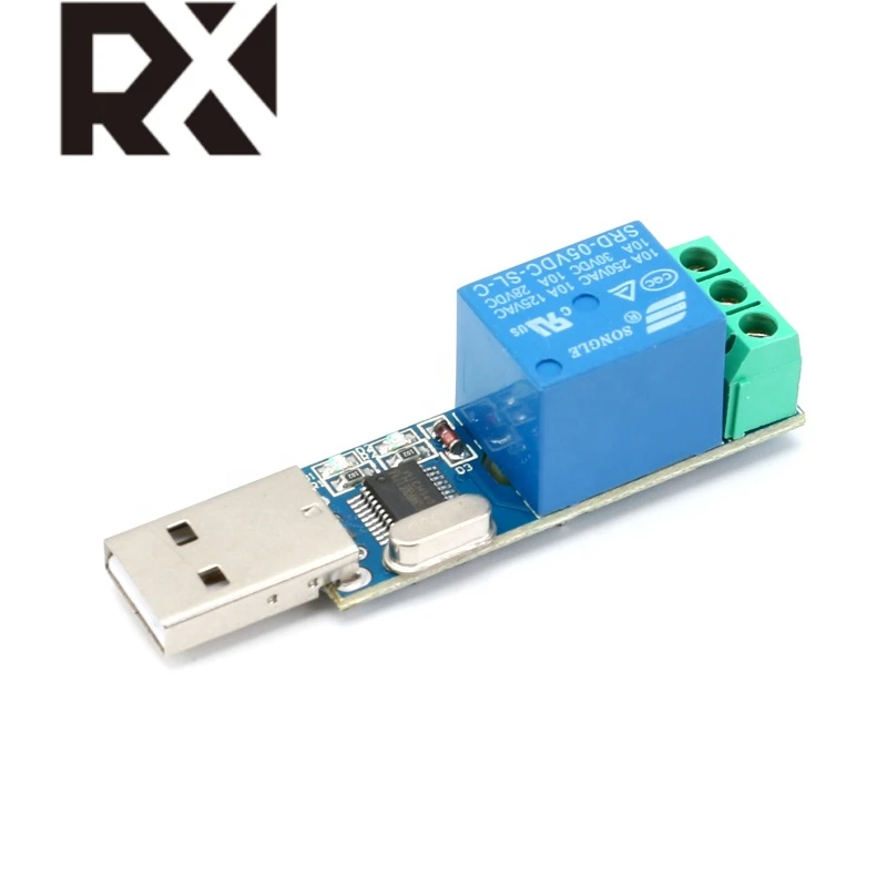 RX LCUS-1 type USB Relay Module Electronic Converter PCB USB Intelligent Control Switch