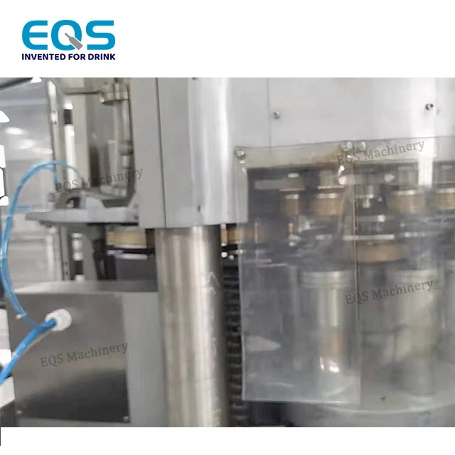 Full Automatic Carbonated Beverage Can Filling Machine