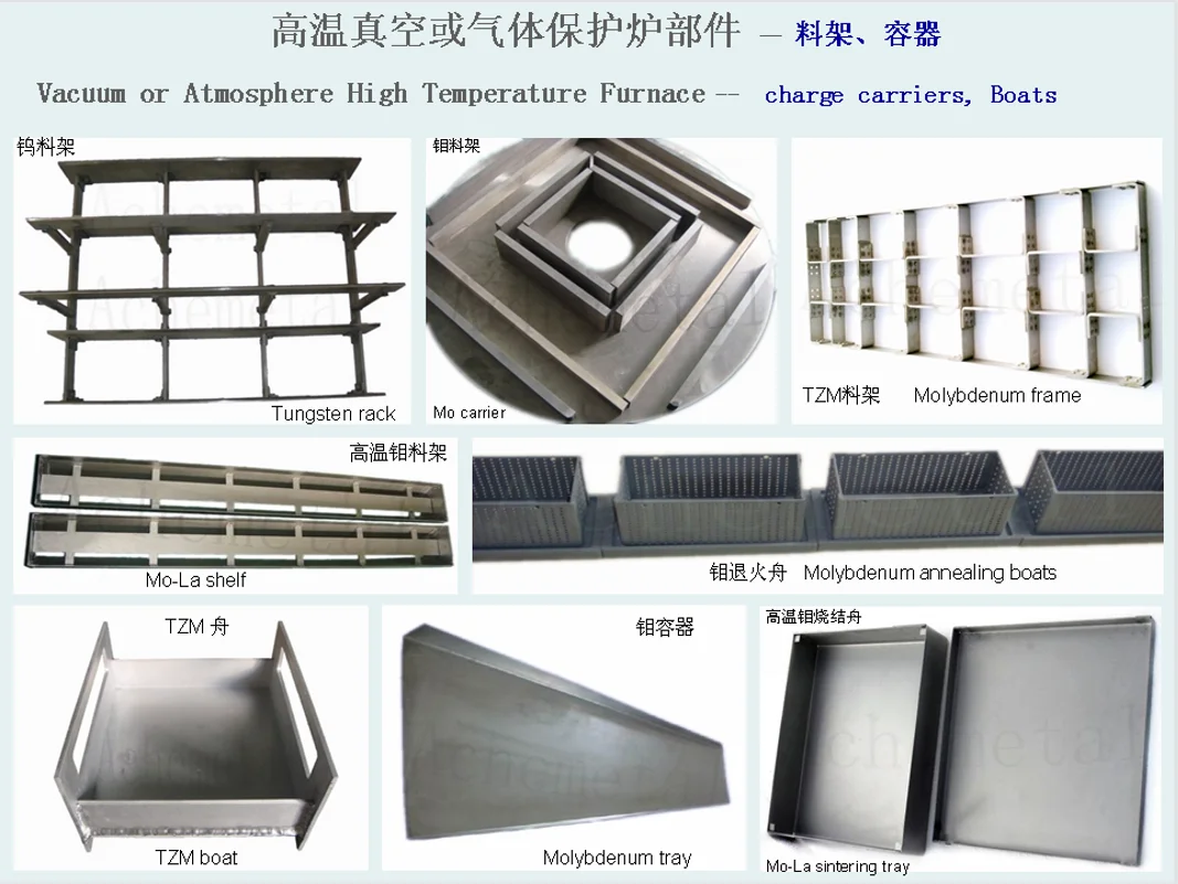 tungsten crucible liner crucible price melting tungsten crucible