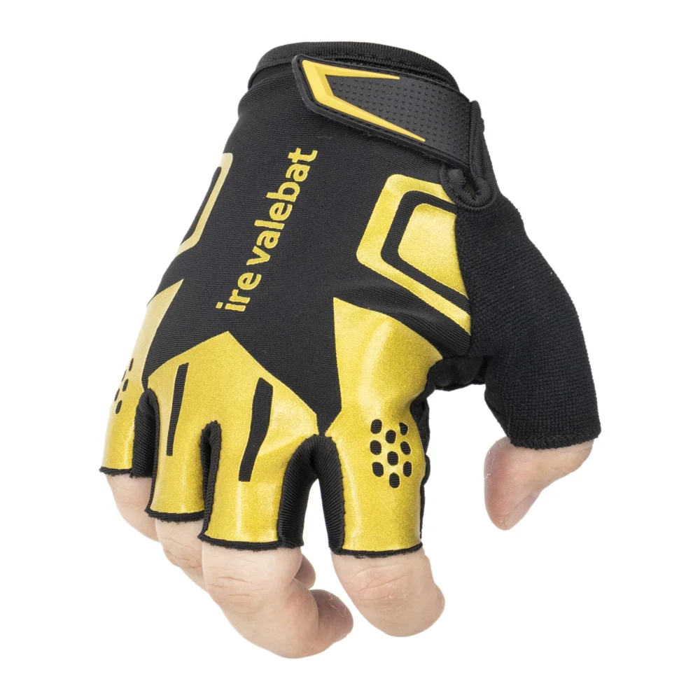 High Quality Half Finger Bicycle Riding Breathable Cycling Gloves with Palm Padded