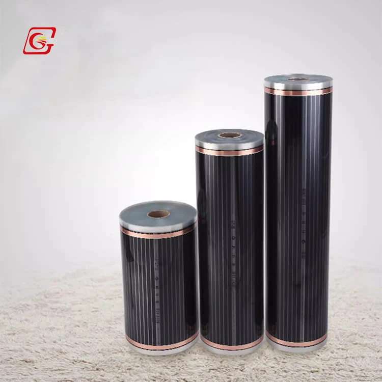 PTC Graphene Electric Warm Floor Carbon Heating Film OEM Wholesale China Floor Heating Systems & Parts