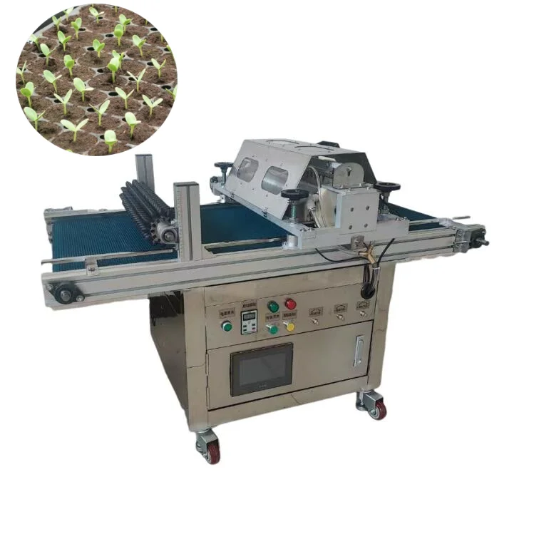 Needle suction hole seeder Mulching Seeding Sprinkling Machine Vegetable Seedling Sowing