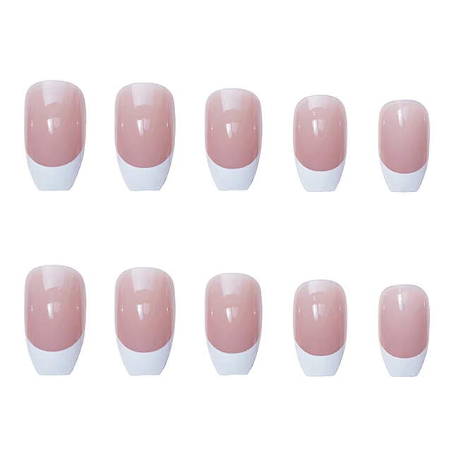 High Quality Acrylic Fake Nails Wearable Nail Patch Wholesale New Fashion Girls Wear Fake Nails