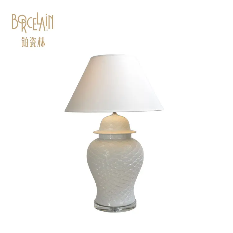 Factory sale custom-made size luxury ceramic chinese lamps