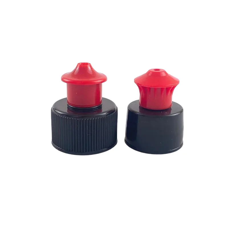 Replacement Sport Bottle Push Pull Cap Cover Lid for 16 oz Soda Beverage Water Liquid Plastic Bottles