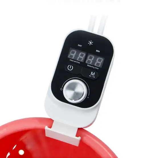 Automatic Drip Irrigation Kit Mini Size Big Power Houseplants Self Watering System 1-23 Hour1-30 Day Interval Programmable Timer