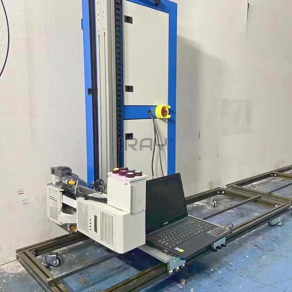 Wholesale price 3D UV AI ground inkjet printer car parking lot painting machine for glass surface