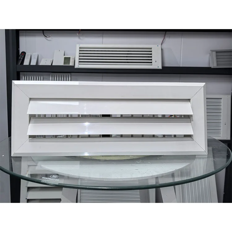 Factory Directly Supply Ventilation PVC Exhaust Air Conditioning Ceiling Wall Vent Electric Grille Removable Grilles