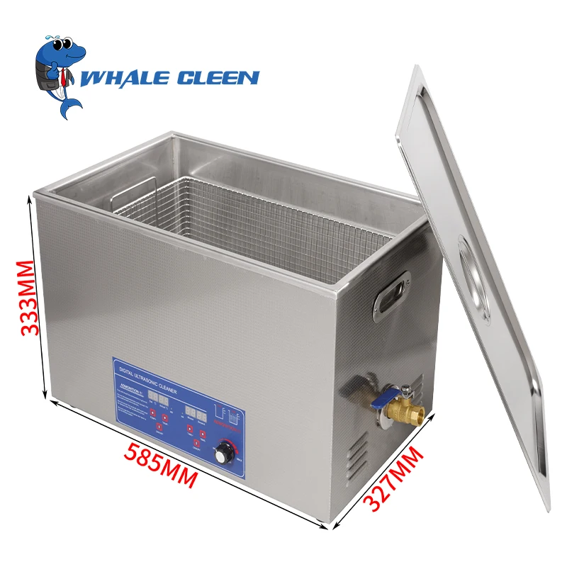 Blue Whale 30L Ultrasonic Golf Club Cleaner for Golf Ball Rust Dust Oil Removal