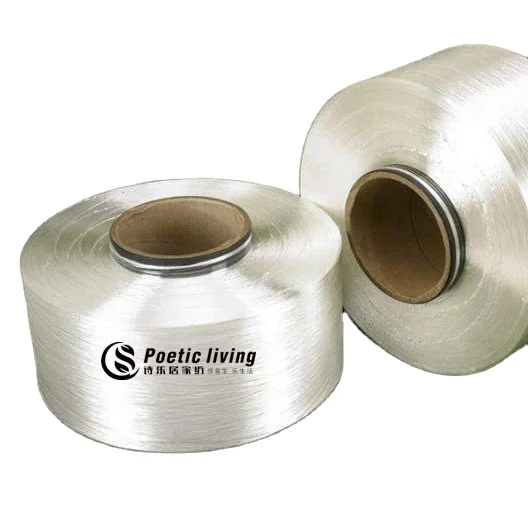 high tenacity full-dull 75D/72F POY 100% polyester yarn with GRS certification