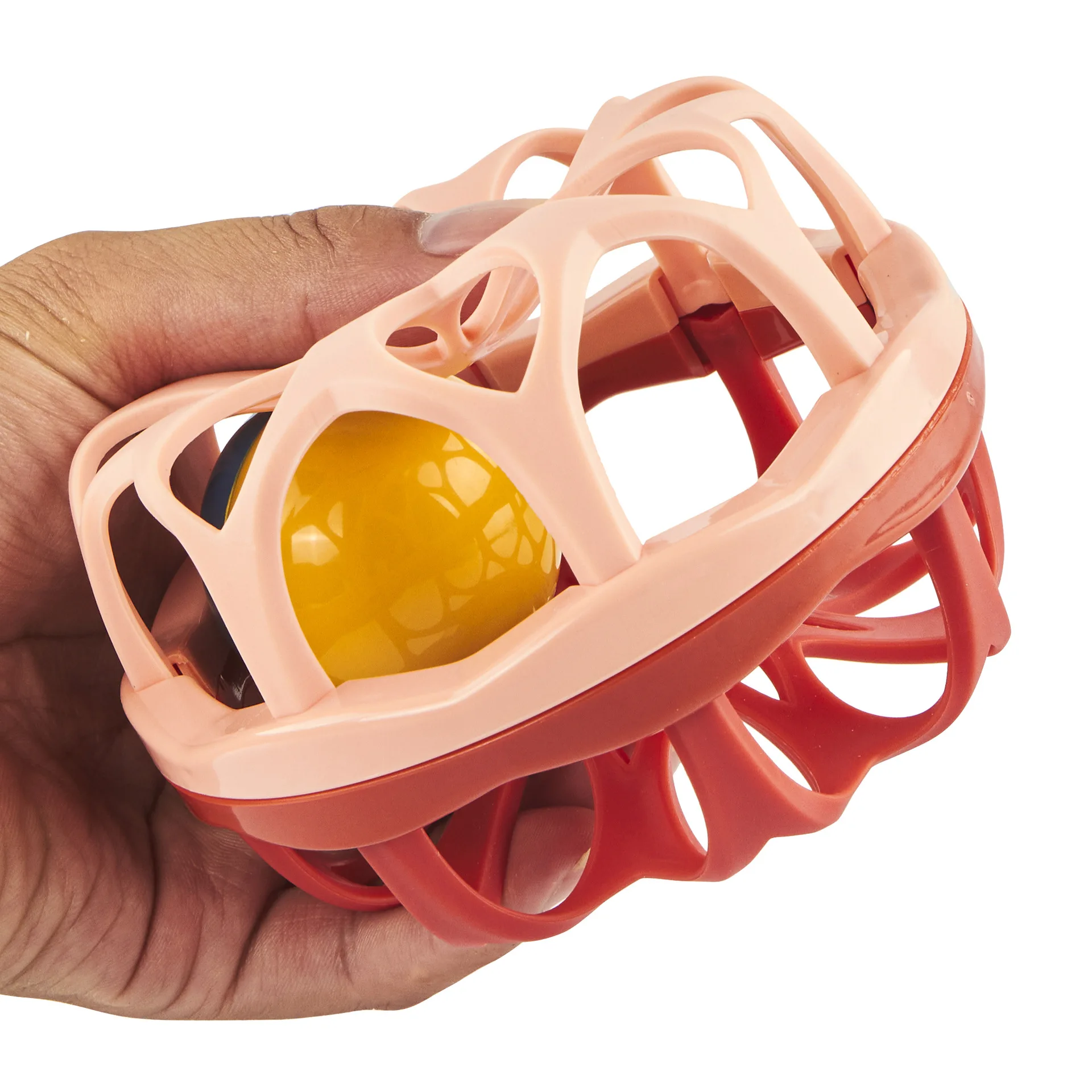 Wholesale Bpa Free Safety Abs Sensory Balls Chewing Baby Rattles And Teether Toy Teething Baby Rattle Toys