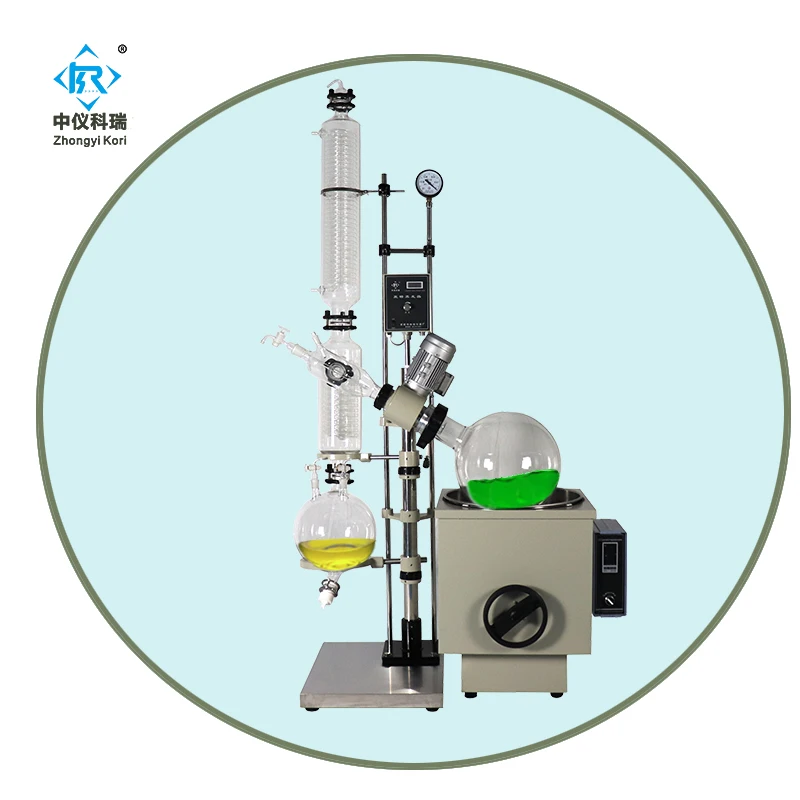 RE-2003  Chemistry Solvent Alcohol  Extraction Distillation  Rotary evaporator Rotavapor Vacuum Rotovap Evaporators glass lab