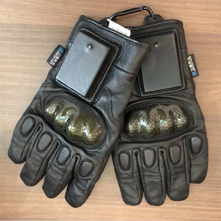 Tactic Training Glove Knuckle Protection Personal Defense Equipment Pulse electric Combat Tactical Gloves For Custom All Finger