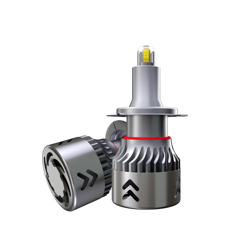 Универсальная автомобильная ксеноновая фара, обновленная подсветка 6000k, белый свет, сильное тепловыделение, IP68 Водонепроницаемая светодиодная фара
