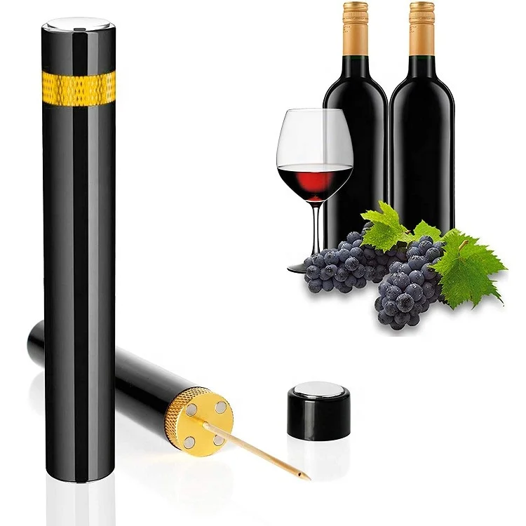 Trending 2024 Amz New Arrivals Smart Business Idea Wine Opener Set Pressure Air Pump with Safe Technology